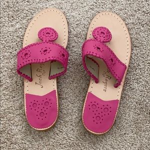 Jack Rogers sandals fusha size 7.5 brand new